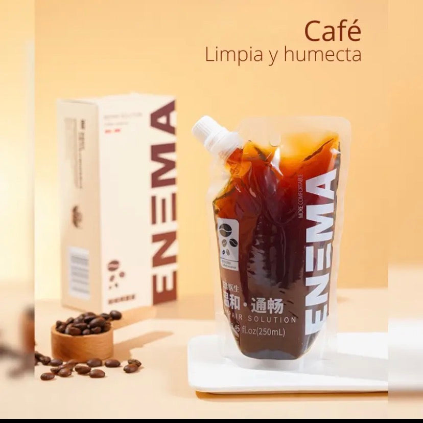 Enema Ducha Anal Portátil Café 250ml