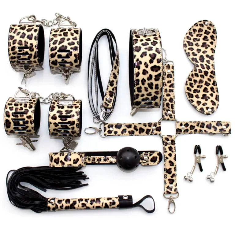 Kit de sumisión leopardo 11 piezas