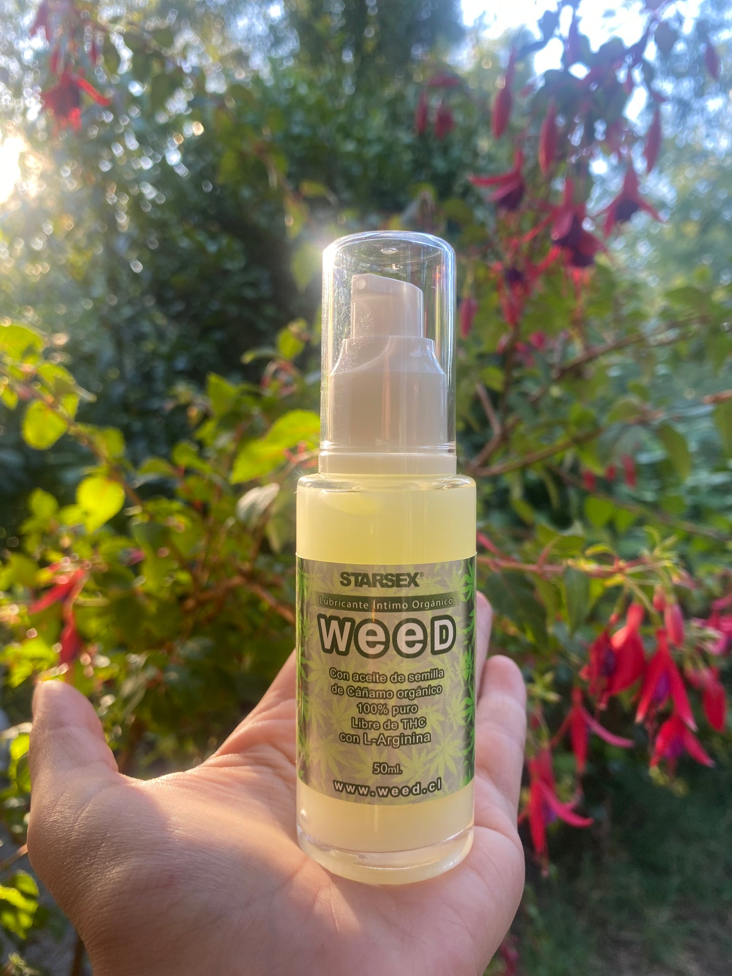 Lubricante Intimo Orgánico WEED