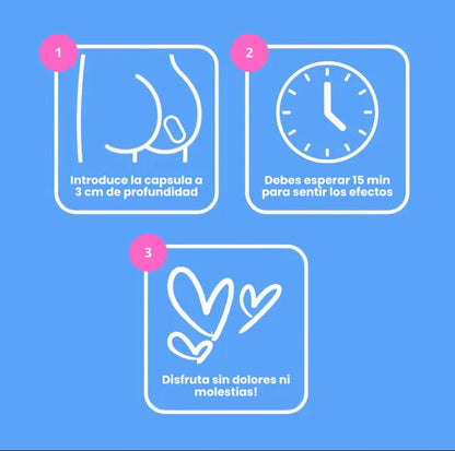 Cápsulas Anales efecto frío
