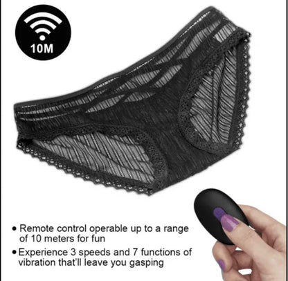 Ropa interior con bala vibradora