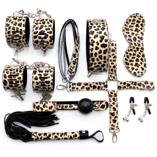 Kit de sumisión leopardo 11 piezas