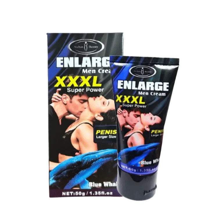 Gel Agrandador de pene Ballena Azul